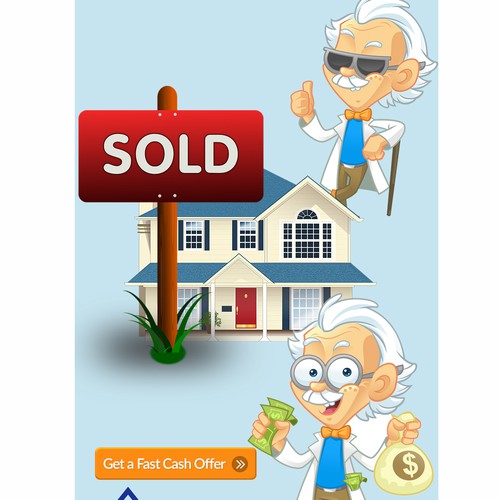 We Buy Houses - Need Banner Ads Redone to Fit New Size | Banner ad contest