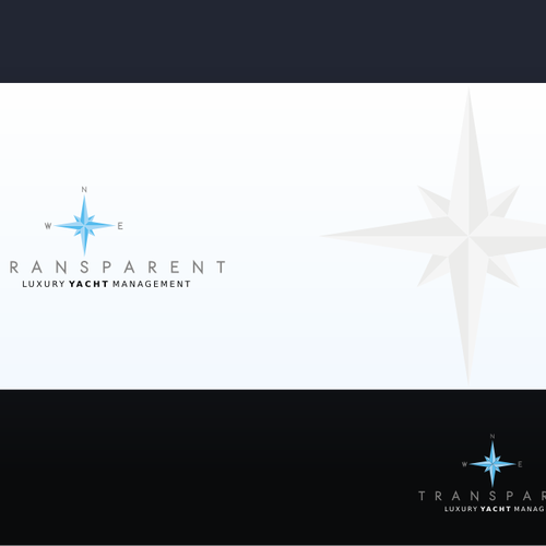 logo for TRANSPARENT Luxury Yacht Management Design by FlixDesign