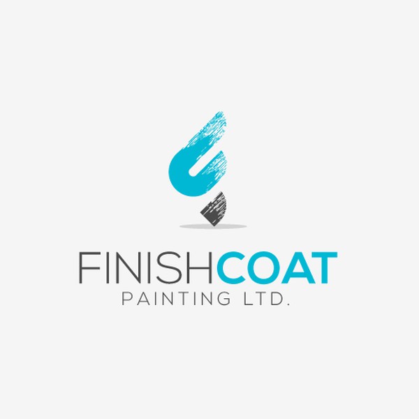 logo concept for FinishCoat Painting Ltd.