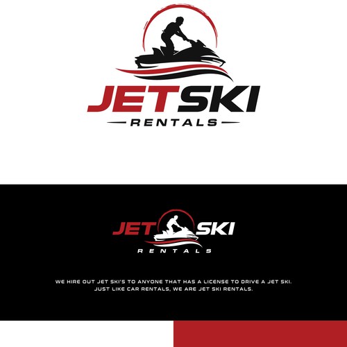 JET SKI RENTALS Design by Grapìkal