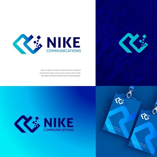 Nike Communications Logo Contest Design by kittylulu