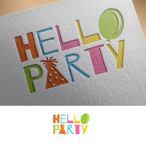 Create an eye-catching, modern logo for Hello Party | Logo design contest