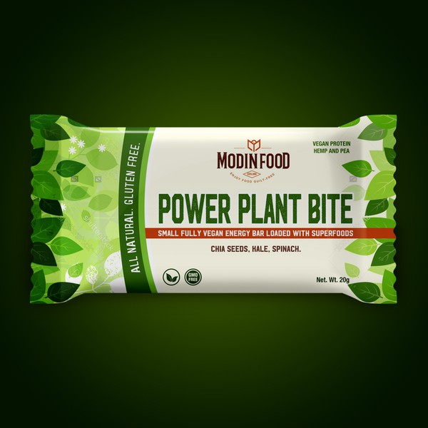 Design by Rasika Sandun - 2bro titled "Vegan Protein Bar Package Design"