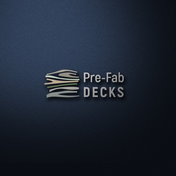 Design by Dancer titled "Logo creation for wood deck company"