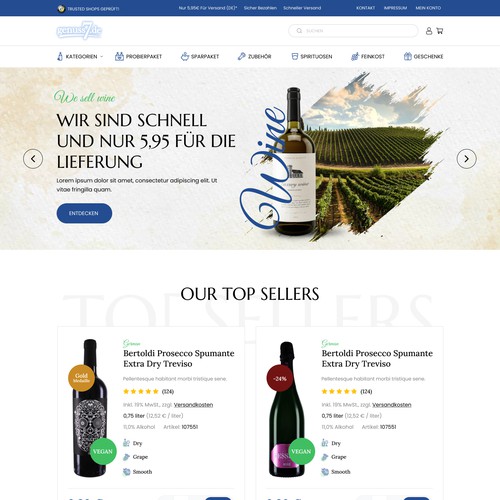 Web page design contest entry by MercClass