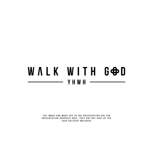 Walk With God Minimalist Luxury Logo for a Modern Faith & Fashion Brand Design by Artigo ✅