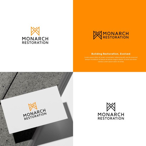 Design a modern clean logo package for a restoration company Design by Danny A