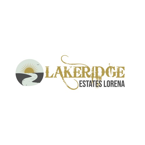 Lakeridge Estates Logo (New Housing Development in Lorena, TX) Design by Inventeour