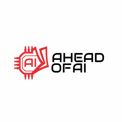 A modern newsletter logo related to artificial intelligence Diseño de Rekker