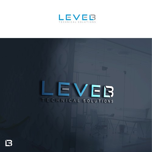 Create a clever logo for Level B, a Technology Solutions company. Diseño de RiyanDesigns