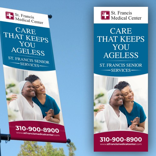 Design a banner that attracts older adults & families to use our specialized senior care & services Design réalisé par icon89GraPhicDeSign