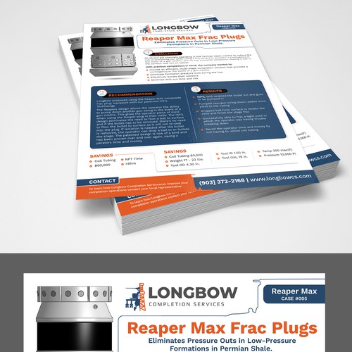 Product Data Sheet Modernization & Case Study Template Design by 123Graphics