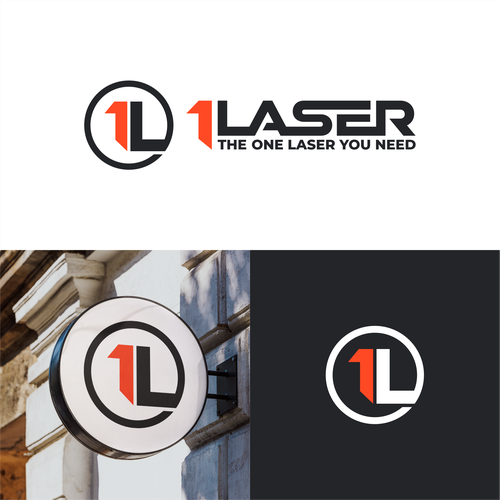 Please design the best logo for consumer laser industry for "1 Laser" Design by canda