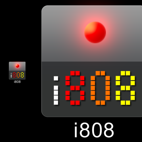 iPhone music app - single screen and icon design Design by Sotiris