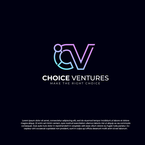 Logo design for leading venture firm Design by nmxdesigns™