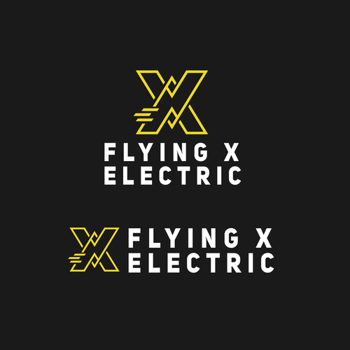 Design di Flying X Electric Logo di Inktrovert_Dilla