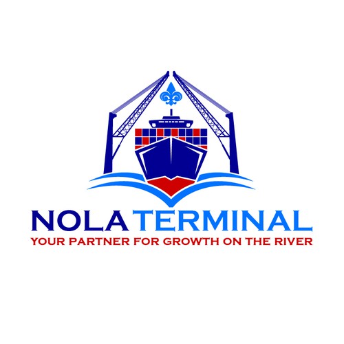 NOLA Terminal Logo Design by Faizio