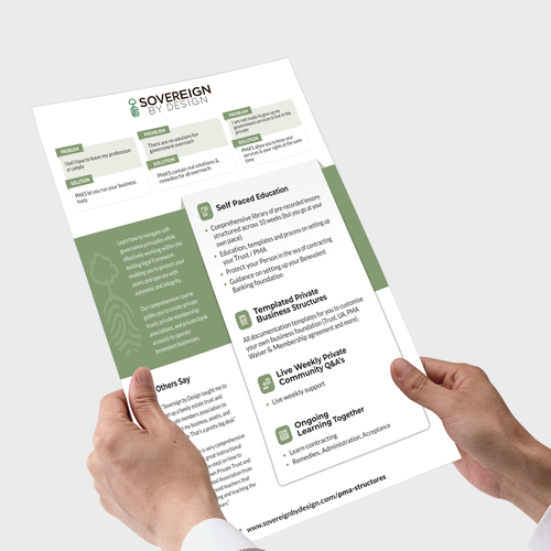 Flyer Redesign Design by Adi Azudin