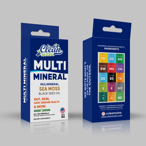 Design A Stunning Supplement Box for Best Selling Supplement Brand Design by Rajith Shantha