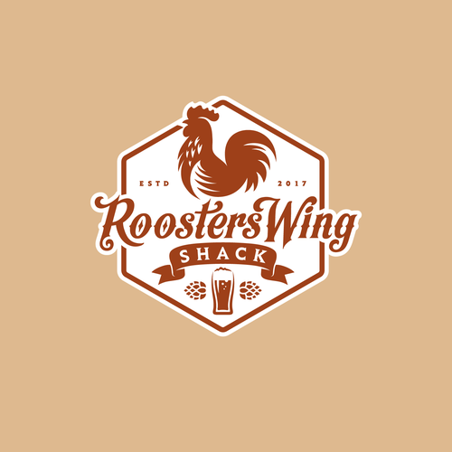 Design a logo for "Roosters Wing Shack" Design réalisé par Siv.66