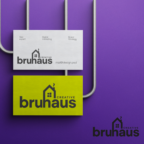 New creative agency 'BRUHAUS' needs a logo and identity! Design by rosamala