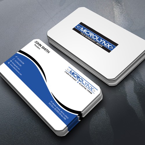 Business cards for computer and IT support company. Business card contest