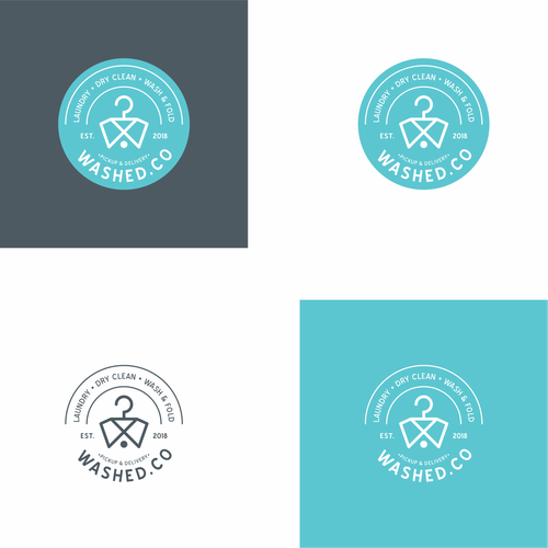 Design A Hipster Logo For Modern Dry Cleaning And Laundry Pick Up