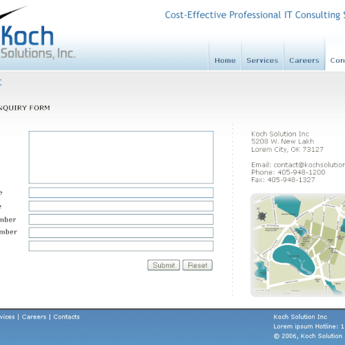 $500.00 Website template (Design only) Design by creativeBug