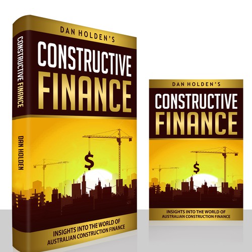 Book Cover for "Constructive Finance" Design by HRM_GRAPHICS
