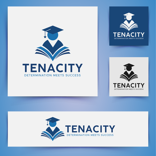 Design a logo for a tutoring business valuing tenacity Design by BrandHikes