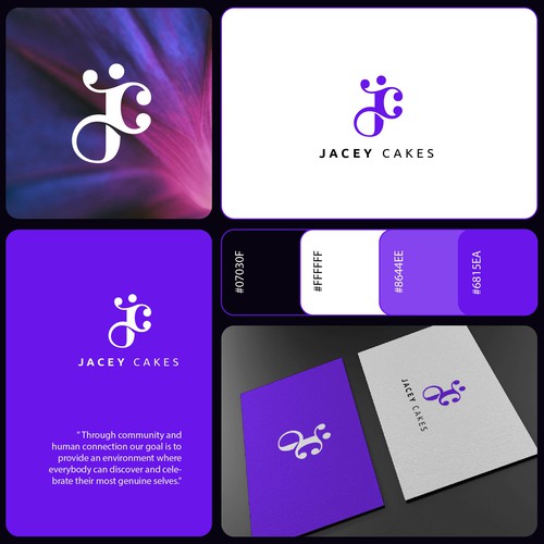 Jacey Cakes A Community driven brand for adults focused on promoting a safe/inclusive environment. Design by twin.ali