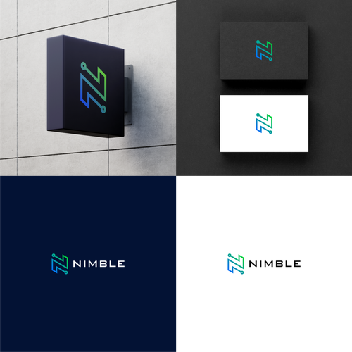 Logo for Nimble Semi Design by Tanobee