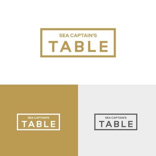 Sea Captain's Table Logo Design Design by Alexey Efimenko