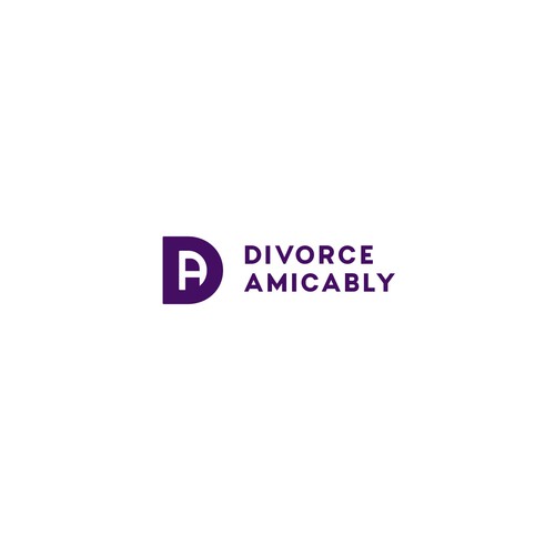 Logo for a new, healthy way for reasonable people to divorce Design by rinsku