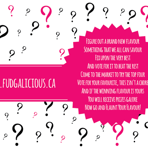 Designs | Flaunt Your Flavour! Create a Postcard for a fudgalicious ...
