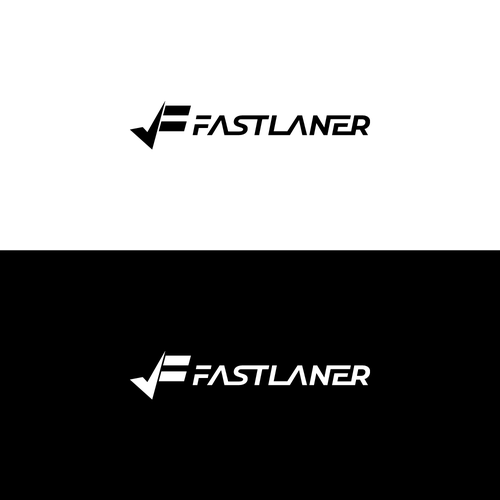 Logo + Brand for Fastlaner™ Design by Captainzz