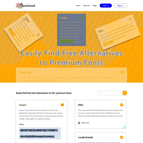 Web page design contest entry by Steve Sen ⚡️⚡️