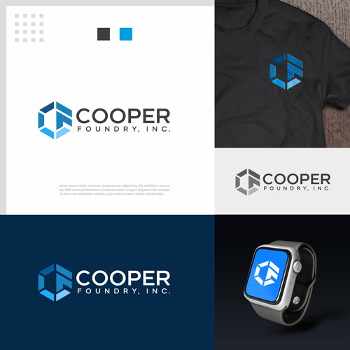 50 YEAR FOUNDRY LOGO|EMBLEM REDESIGN Diseño de rouf_art