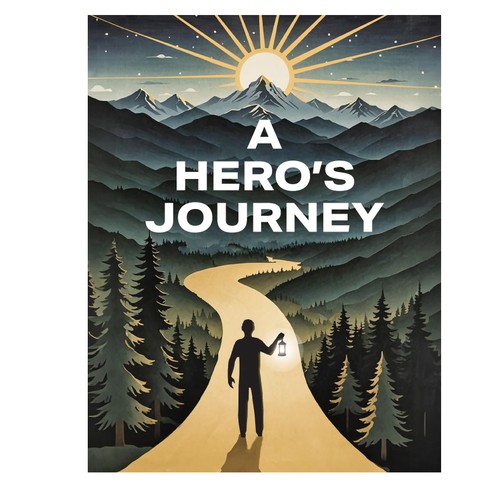 Please take this rough book cover I made and make it pop! Design by logroll