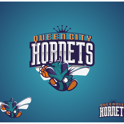 Community Contest: Create a logo for the revamped Charlotte Hornets! Design by ✒️ Joe Abelgas ™