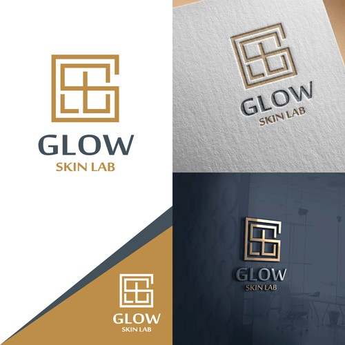 Glowing Design Logo/Emblem to attract the aesthetic community Design by MAhi2014