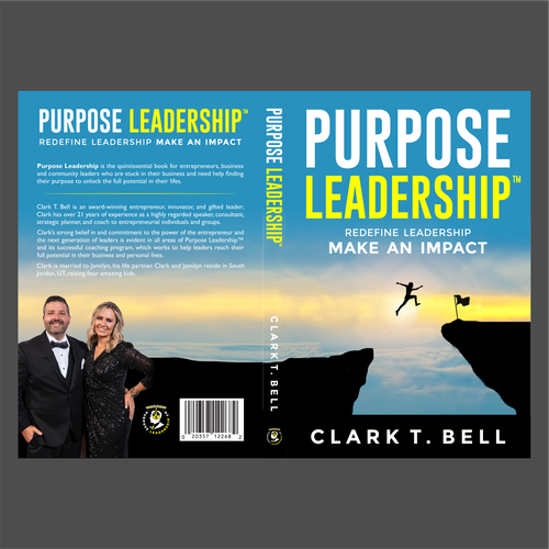 Purpose Leadership Book Cover Design by MUDA GRAFIKA