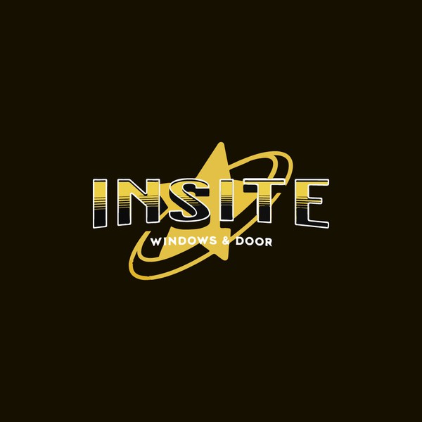 Insite window and door shop logo design