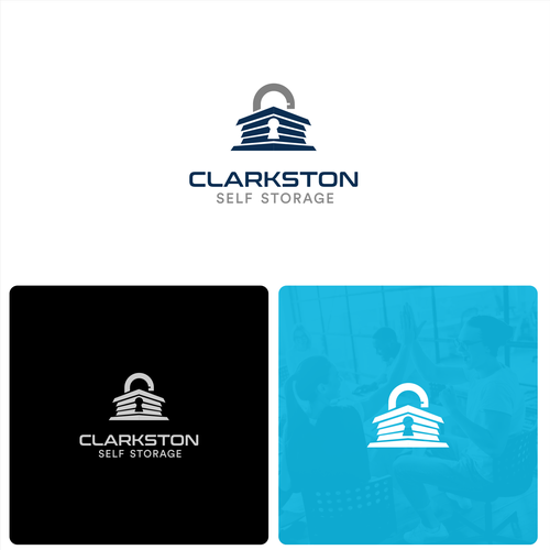 Self Storage Logo | Clarkston Self Storage Design by Lunatix!