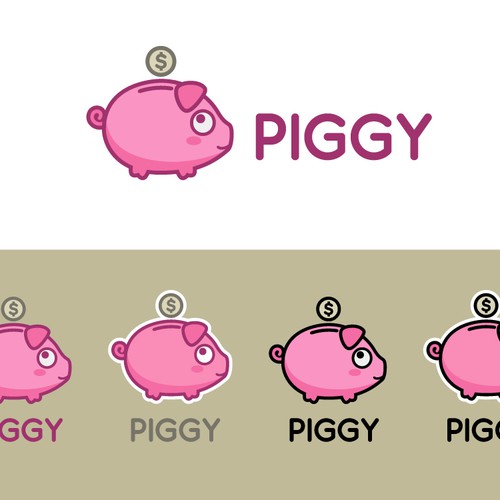 Create an amazing logo for Piggy-ontwerp door Tiny Design Factory