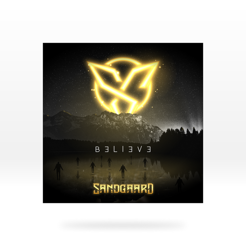 SANDGAARD - Album Cover for Spotify / Apple Music Design by dznWILD