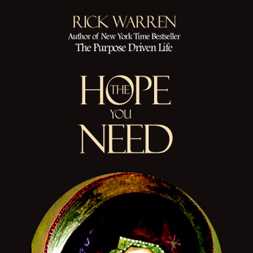 Design Rick Warren's New Book Cover Diseño de Nelinda Art