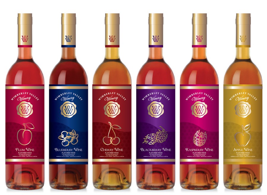 Fruit Wine Labels Needed for Wimberley Valley Winery! | Product label ...