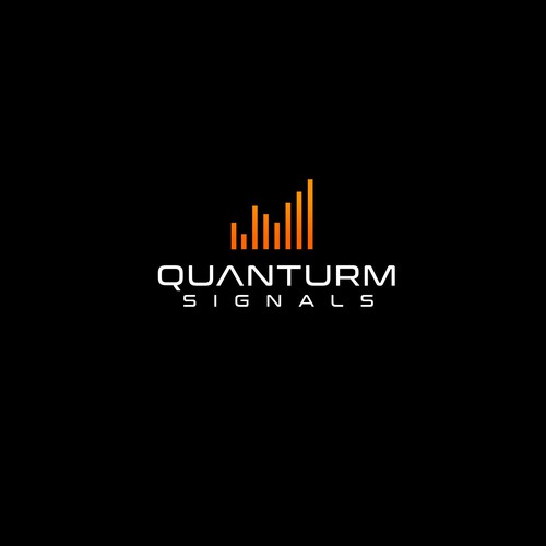 Logo for software company that does GenAI + Quantum for Trading - Quantum Signals Design by Dmitri Cezaro
