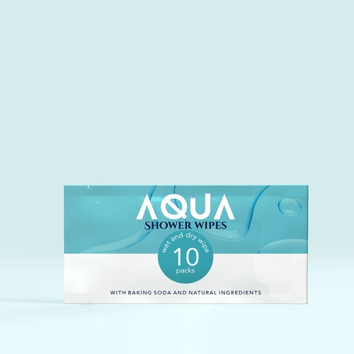 AQUA SHOWER WIPES :D Design by Gergana ®